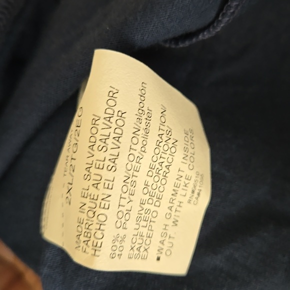 NWT Under Armour Amrrican Flag UA Large Logo Freedom T-Shirt Navy Blue - Picture 7 of 7